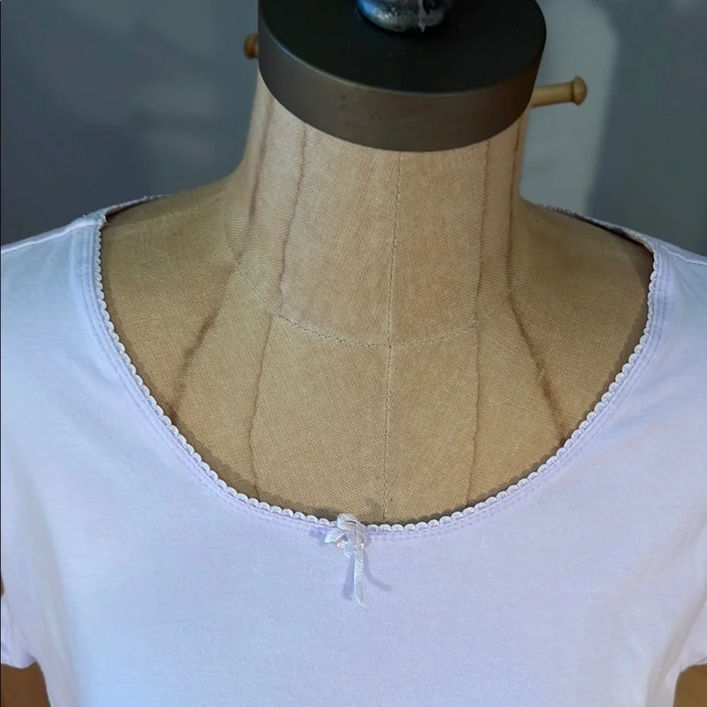 Jockey lilac  Fitted Cap Sleeve pj tee size XL